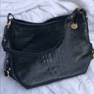 Leather Brahmin tote